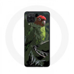 &Uuml;mbris Samsung Galaxy A22 4G Pionus Parrot Red Green jaoks