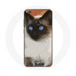 &Uuml;mbris Huawei P8 Lite 2017 siiami kassi mustvalgele sinisele silmale