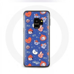 &Uuml;mbris Samsung Galaxy S9 BTS Bangtan Sonyeondan BT21 Christmas 2023 jaoks