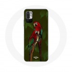 &Uuml;mbris Xiaomi Redmi Note 10T 5G Pionus Parrot Red jaoks