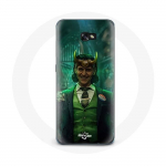 &Uuml;mbris Samsung Galaxy A3 2016 Loki Thor Ragnarok jaoks koos kiivriplakatite tegelaskujuga, 1. hooaeg