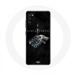 Coque pour Samsung Galaxy A41 Game of Thrones Saison 8 Le Tr&ocirc;ne de Fer La maison Stark Logo L'hiver