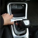Minu Hea Auto ABS Kroomitud Sisek&auml;igukasti Paneeli Kaitseraami Kate Sisekujunduse Kleebis Jeep Compass 2017 2018 Tarvikutele white