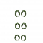 3 paari asendusk&otilde;rvaotsikuid Bose QuietComfort Earbuds II / Ultra Earbuds Earbuds k&otilde;rvatropid