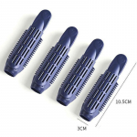 4 tk naturaalne kohev juukseklamber lokkis plastist iseseisev juuksejuure kohev klamber