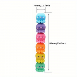 5 v&auml;rvi/komplekt Armas kaheksajala markerpliiats &ndash; fluorestseeruv joonistus- ja grafitimarker kooli ja kontori jaoks 5 pcs +1 pen cover