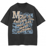2024 T&auml;navar&otilde;ivad Suure kirjaga Graafiline Unisex T-s&auml;rk Puuvillane Pestud Must Ts&auml;rk Unisex Topid Tees Suvine l&uuml;hikeste varrukatega T-s&auml;rk S must