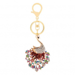 Luksuslik paabulinnukujuline auto v&otilde;tmehoidja, v&auml;rvilised kividega inkrusteeritud v&otilde;tmehoidja kott Suveniiri v&otilde;lu Moeaksessuaarid