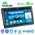 REAKOSOUND 2 Din 9'' autostereo raadio Android 11.0 QLED ekraan jahutusventilaator MP5 m&auml;ngija Carplay WIFI GPS Bluetooth FM 9 inch