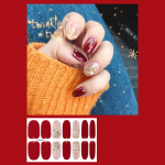 14 tk/leht Pealekleebitavad k&uuml;&uuml;ned S&auml;rapuuder K&uuml;&uuml;nisekleeps Valmis manik&uuml;&uuml;r Kiired k&uuml;&uuml;ned 01