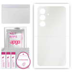 apgo Protective Skin Sticker for the back compatible with Samsung Galaxy F34 5G, Wrap Film, Foil, Vinyl - Pattern Matte Transparent