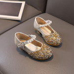 T&uuml;drukute Nahkkingad K&otilde;rge Kontsaga Printsessi Kingad Litritega Kaunistatud Laste Kingad 26