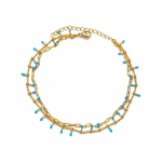 Elegantne tsirkoonist lilledega k&auml;ev&otilde;ru naistele t&uuml;drukutele v&otilde;lu kullav&auml;rvi roostevabast terasest taimek&auml;ev&otilde;rud luksuslikud disaineri ehted kingitused 19cm