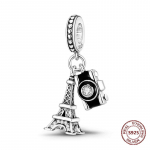 Sobivad Mood K&auml;ev&otilde;rud 925 Sterling H&otilde;be Kameeleon T&auml;ht Kuu Amuletid Kilpkonn Sinised Silmad Helmed DIY Ehted Halloweeni Kingitus SZK125
