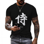 Jaapani samurai 3D-tr&uuml;kiga T-s&auml;rk Warriors Bushido t&auml;navar&otilde;ivad O-kaelusega &uuml;lisuure T-s&auml;rk l&uuml;hikeste varrukatega meeste mood vabaaja s&auml;rgid 4XL