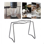 Coffee Dripper Stand Metal Pour over Coffer Maker Holder, Antique ,Portable Espresso Accessory for