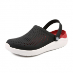 Suvine Paar Rand Spordivesikingad Vabaaja V&auml;lisjalan&otilde;ud Meeste Slip-on Tuhvlid Meeste Puukingad Klounid Sandaalid Poisid Lamedad Jalan&otilde;ud 37 punane