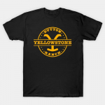 Yellowstone Dutton Ranch T-s&auml;rk telesaated T-s&auml;rgid Lahe Western Cowboy Graphic T-s&auml;rk meeste s&auml;rk Ropa Hombre Camisetas XS
