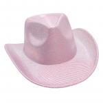 Pol&uuml;estrist kaussik&uuml;bar &uuml;hev&auml;rviline jazzm&uuml;ts Performance Laser-viltk&uuml;bar p&auml;ikesek&uuml;bar Hele siidist Western Cowboy m&uuml;ts, suur pea&uuml;mbris average size valge