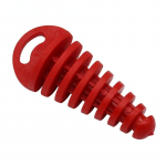 Mootorratta ATV v&auml;ljalasketoru pistik v&auml;ljalasketoru PVC &otilde;hut&otilde;mbekork pesukorgi torukaitse Yamaha Honda Kawasaki Suzuki KTM jne jaoks oranž