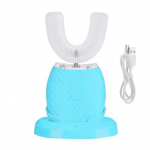 U-kujulise suuosaga elektriline hambahari Ultraheli induktsioonlaadimine Automaatne hambahari Veekindel silikoonist hambahari