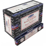 Satya Nag Champa musta teemandiga viirukipulgad Agarbatti 180 grammi karp | 12 pakki 15 grammi karbis | Ekspordi kvaliteet pruun