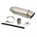 Universaalne mootorratta v&auml;ljalasketoru 60,5 mm &uuml;mmargune roostevaba teras 51mm tilted