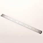 30 cm roostevabast metallist joonlaud meetriline t&auml;ppis kahepoolne m&otilde;&otilde;teriist 3 cc 30cm