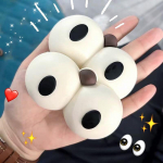 Armsad noored t&uuml;drukud kingav&otilde;lusid aksessuaarid naljakad anime aksessuaarid naljakad suurte silmadega isetehtud kaunistused A1