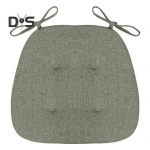 Toolipadi libisemiskindla kinnitusrihmaga, paksendatud k&auml;snpolsterdusega, pehme elastne hobusekabi kuju toolipadi kodu, k&ouml;&ouml;gi, kontori, terrassi jaoks roheline