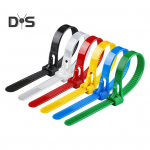 100 tk iselukustuvat nailonist kaablisidet, reguleeritavad, korduvkasutatavad traadirihmad pandlaga, sise- ja v&auml;listingimustesse, raskeveokite plastikust t&otilde;mbesidemed 20cm