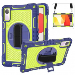 Xiaomi RedMi Pad SE 11 2023 tahvelarvuti &uuml;mbris Xiaomi RedMi Pad SE 11 p&otilde;rutuskindel Kickstand Kids Case k&auml;epideme &otilde;larihm RedMi Pad SE 11 inch