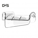 Seinale kinnitatav k&otilde;rvaklappide alus, tugev kandev&otilde;ime, lihtne paigaldus L&auml;bipaistev akr&uuml;&uuml;list k&otilde;rvaklappide kronstein PS5/PS5 Slim jaoks puhas