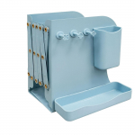 Laiendatavad metallist raamatualused Reguleeritavad raamatuhoidjad riiulite jaoks Metallist raamatuotsad Ajakirjahoidja pliiatsihoidjaga 2