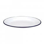 Ibili 901122 - TALDRIK - Valge terasest lame taldrik 22 cm