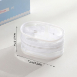 Ehete organiseerija l&auml;bipaistev hoiukarp k&otilde;rvaklappide kott M&uuml;ndikott Armas nukkott tolmukindel &uuml;mbris v&otilde;tmehoidjaga A1 Without pendant