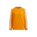 Adidas Neo Logotr&uuml;kiga K&uuml;lgtriibuline Pullover &Uuml;mmarguse Kaelusega Dressipluus Naiste Dressipluus Oranž Kollane HG9051 XXL