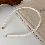 Uus &uuml;hev&auml;rviline juukser&otilde;ngas juuksepael Elegantne peakate Naiste juuste aksessuaarid n&auml;opesu Juuksepael Nahast peapael naistele