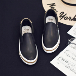 Kvaliteetsed pehmest nahast kingad naiste madalad kingad moodsad naiste mokassiinid vabaaja naiste br&auml;nd mustad valged kingad 35 must