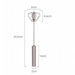 Poolautomaatne vispli mikser roostevabast terasest munakoore segaja munavahutaja saumikser