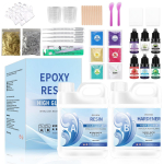 Must gallon l&auml;bipaistev epoks&uuml;vaik AB kristallliim 1:1