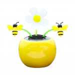 Auto P&auml;ikeseenergia Liikuv Pea Lill P&auml;ikeseenergia Tantsiv P&auml;evalill M&auml;nguasi P&auml;ikeseenergial t&ouml;&ouml;tav Automaatne Kiikumine &Otilde;unapuu &Otilde;is Auto Kontori Dekor Kaunistus