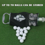 Golf Ball Retriever Pick up Shag Bag Practice Men Women for Putter Portable Picker Upper