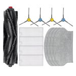 Midea M6 / Midea VCR21LDSW Robottolmuimeja Osa Rull Peamine K&uuml;lgmine Harja Mop Filter Aksessuaar gray