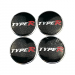 56 mm autoratta keskosa rummu korgi kleebis auto rehvi embleemi m&auml;rgi kleebis Honda Mugen Power Typer Civic City Odyssey Vezel CRV Fit jaoks