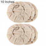 6 tk k&auml;&auml;ritatav riidest kate leivataigna korv puuvillane kaitse 10 inch