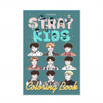 Stray Kidsi v&auml;rvimisraamat - stray kids (Pehme k&ouml;ide) 1PCS