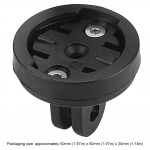 Jalgratta spordikaamera kinnitushoidiku alus Jalgratta esitule kronsteini adapter alumiiniumsulamist rattakompuutri alus Garmin Gopro jaoks