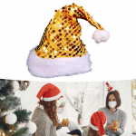 J&otilde;ulum&uuml;ts Sequin Santa Decor t&auml;iskasvanutele Fotorekvisiidid Peo Claus Cap Home punane
