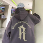 Hongkongi stiilis retro kampsun meeste kevad-s&uuml;gis meeste kapuutsiga kampsun Ameerika raskekaalu high street ins moem&auml;rk baggy mantel M must